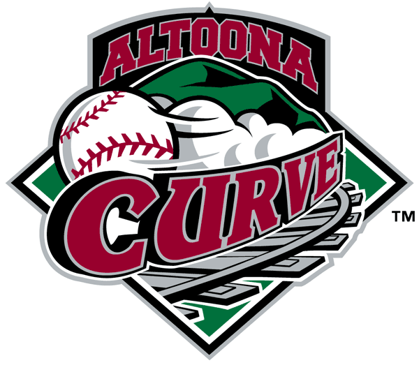 Altoona Curve 1999-2010 primary logo iron on transfers for T-shirts